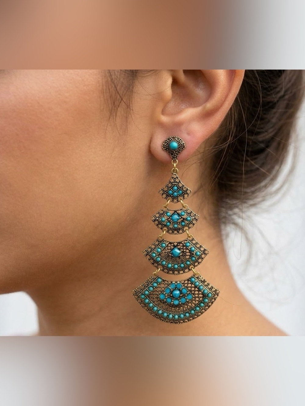 Gorgeous Traditional Jhumka (Free With Purchase)